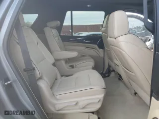 2021 Cadillac Escalade Premium Luxury with VIN 1GYS4BKL8MR197141, listed as a Copart auction lot 41915145 with 104,603 mi miles and Salvage Title. Bid and sale history available at carsss.com. Image 11.