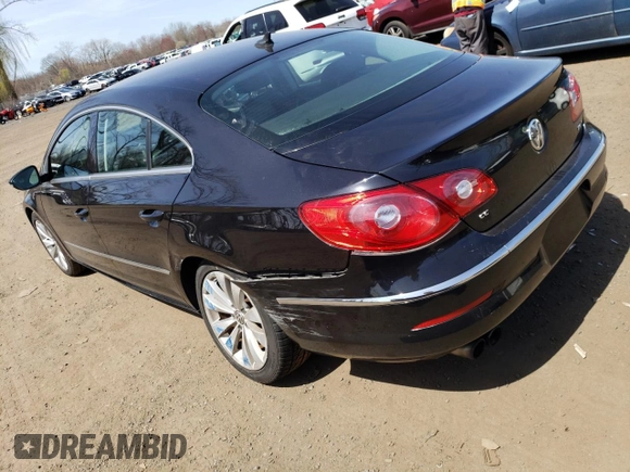 2012 Volkswagen CC Sport PZEV with VIN WVWMP7ANXCE549678, listed as a Copart auction lot 50047574 with 90,333 mi miles and Salvage Title. Bid and sale history available at carsss.com. Image 2.