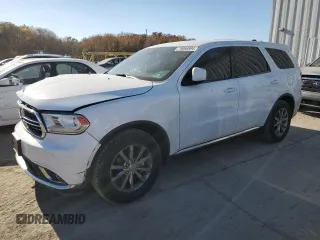 2018 Dodge Durango SXT z VIN 1C4RDHAGXJC413940, wystawiony jako Copart lot #79066894 z przebiegiem 129 282 mil mil oraz Czysty tytuł • Clean title. Historia ofert i sprzedaży dostępna na DreamBid. Obrazek 1.