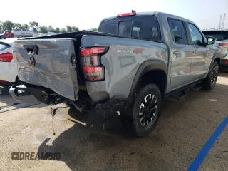 2022 Nissan Frontier S with VIN 1N6ED1EK0NN691001, listed as a Copart auction lot 62477834 with 22,481 mi miles and Salvage Title. Bid and sale history available at carsss.com. Image 3.