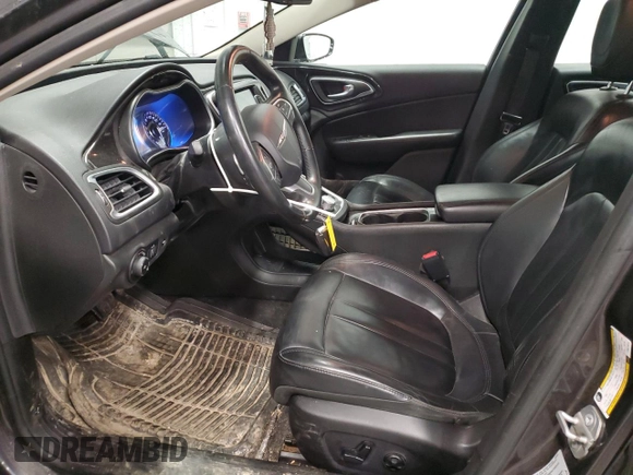 2015 Chrysler 200 C with VIN 1C3CCCEG8FN674070, listed as a Copart auction lot 52426375 with 171,662 mi miles and Salvage Title. Bid and sale history available at carsss.com. Image 7.