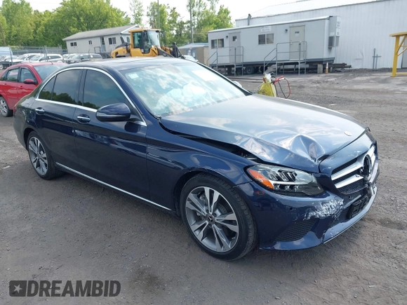 2021 Mercedes-Benz C 300 with VIN W1KWF8DB4MR631537, listed as a IAAI auction lot 42435864 with 11,807 mi miles and . Bid and sale history available at DreamBid. Image 1.
