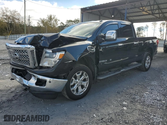 2016 Nissan Titan XD PRO-4X with VIN 1N6BA1F40GN510168, listed as a Copart auction lot 81030354 with 224,093 mi miles and Salvage Title. Bid and sale history available at carsss.com. Image 1.