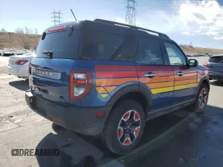 2024 Ford Bronco with VIN 3FMCR9K65RRF36699, listed as a Copart auction lot 48768955 with 10,050 mi miles and Salvage title. Bid and sale history available at DreamBid. Image 3.