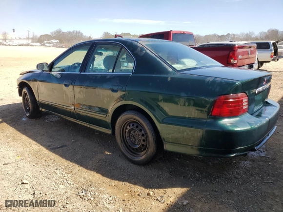 2001 Mitsubishi Galant ES with VIN 4A3AA46G41E084113, listed as a Copart auction lot 47468785 with 292,975 mi miles and Salvage Title. Bid and sale history available at carsss.com. Image 2.