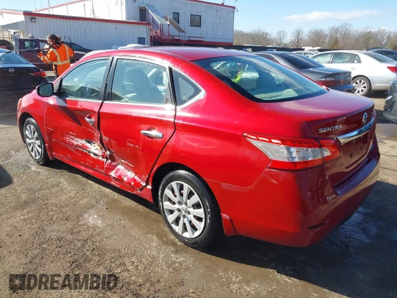 2013 Nissan Sentra FE+ S with VIN 3N1AB7AP2DL689778, listed as a IAAI auction lot 41432423 with 69,160 mi miles and . Bid and sale history available at DreamBid. Image 3.