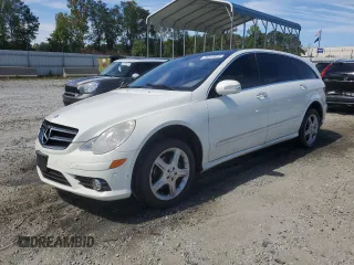 2009 Mercedes-Benz R 3.5L with VIN 4JGCB65E39A090813, listed as a Copart auction lot 70237054 with 149,992 mi miles and Salvage Title. Bid and sale history available at carsss.com. Image 1.