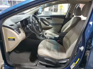 2014 Hyundai Elantra SE with VIN KMHDH4AE3EU082460, listed as a Copart auction lot 52711375 with 178,708 mi miles and Salvage Title. Bid and sale history available at carsss.com. Image 7.