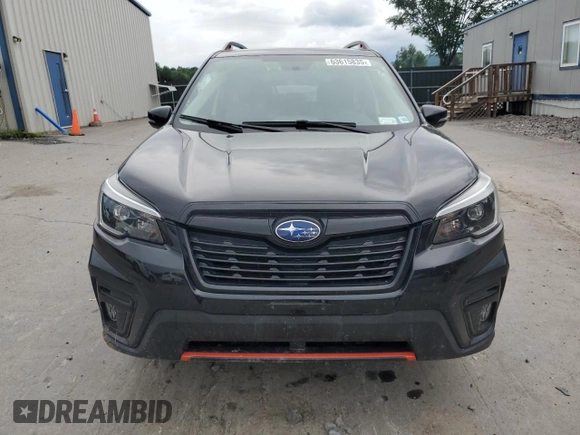 2021 Subaru Forester Special Sports with VIN JF2SKARC4MH583011, listed as a Copart auction lot 63615835 with 33,149 mi miles and Salvage title. Bid and sale history available at DreamBid. Image 5.