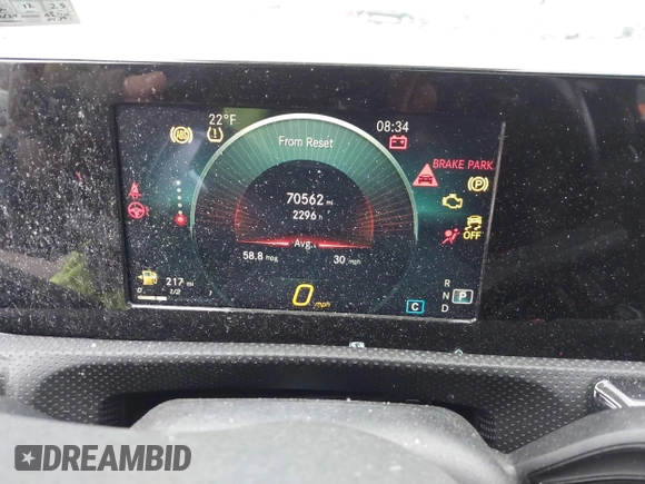 2019 Mercedes-Benz A 220 with VIN WDD3G4FB3KW023741, listed as a IAAI auction lot 41613835 with 70,562 mi miles and . Bid and sale history available at DreamBid. Image 7.
