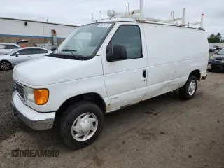 2006 Ford Econoline Cargo with VIN 1FTNE24L16HA86954, listed as a Copart auction lot 63314175 with 207,701 mi miles and Salvage title. Bid and sale history available at DreamBid. Image 1.