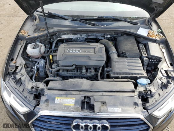 2017 Audi A3 Sedan Premium with VIN WAUB8GFF0H1080036, listed as a Copart auction lot 45564033 with 111,646 mi miles. Bid and sale history available at carsss.com. Image 11.