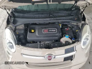 2014 FIAT 500L Easy with VIN ZFBCFABH4EZ021136, listed as a Copart auction lot 84444714 with 88,461 mi miles and Salvage Title. Bid and sale history available at carsss.com. Image 11.