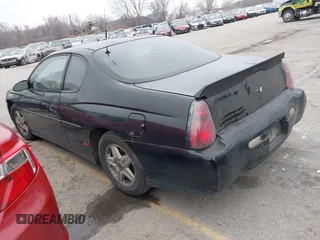 2001 Chevrolet Monte Carlo SS with VIN 2G1WX15K319190480, listed as a IAAI auction lot 41158151 with 271,220 mi miles. Bid and sale history available at carsss.com. Image 3.