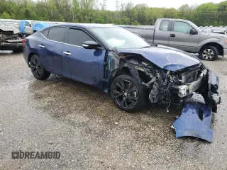 2018 Nissan Maxima SL with VIN 1N4AA6AP1JC393934, listed as a Copart auction lot 51809065 with 86,486 mi miles and Salvage title. Bid and sale history available at DreamBid. Image 4.