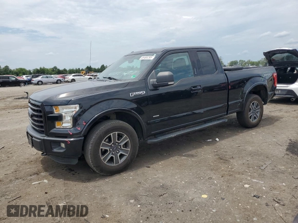 2016 Ford F-150 XLT with VIN 1FTEX1EP0GFB82223, listed as a Copart auction lot 65466285 with 213,989 mi miles and Salvage title. Bid and sale history available at DreamBid. Image 1.