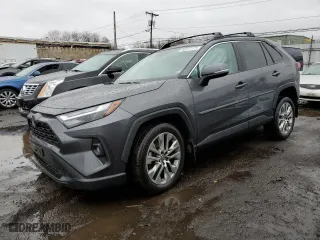 2023 Toyota RAV4 XLE Premium with VIN 2T3A1RFV7PC350144, listed as a Copart auction lot 50317175 with 46,130 mi miles and Salvage Title. Bid and sale history available at carsss.com. Image 1.