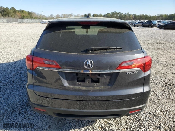2013 Acura RDX with VIN 5J8TB3H38DL016153, listed as a Copart auction lot 50892005 with 127,391 mi miles and Salvage Title. Bid and sale history available at carsss.com. Image 6.