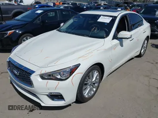 2024 Infiniti Q50 Luxe with VIN JN1EV7BP5RM601925, listed as a IAAI auction lot 42261752 with 1,511 mi miles and . Bid and sale history available at DreamBid. Image 19.