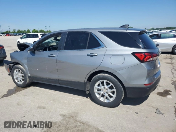 2024 Chevrolet Equinox LT with VIN 3GNAXUEG9RL263348, listed as a Copart auction lot 55855405 with Not Provided miles and Non Repairable. Bid and sale history available at DreamBid. Image 2.