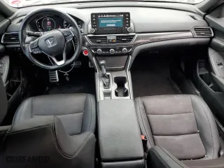 2020 Honda Accord Sedan Sport with VIN 1HGCV1F35LA104697, listed as a Copart auction lot 53745275 with 72,567 mi miles and Salvage Title. Bid and sale history available at carsss.com. Image 8.