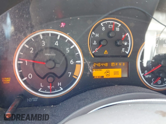 2011 Nissan Armada SV with VIN 5N1AA0ND3BN611820, listed as a IAAI auction lot 41726185 with 246,448 mi miles and . Bid and sale history available at DreamBid. Image 7.