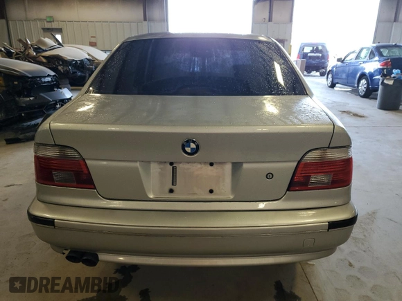 2002 BMW 5 Series 540iA with VIN WBADN63422GN85210, listed as a Copart auction lot 42259535 with 122,703 mi miles and Clean Title. Bid and sale history available at carsss.com. Image 6.