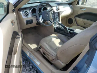 2007 Ford Mustang Deluxe with VIN 1ZVFT80N075264020, listed as a Copart auction lot 50575815 with 99,728 mi miles and Salvage Title. Bid and sale history available at carsss.com. Image 8.