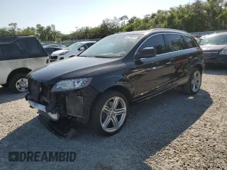 2015 Audi Q7 3.0T Premium Plus with VIN WA1LGAFEXFD031690, listed as a Copart auction lot 52768215 with 149,602 mi miles and Salvage Title. Bid and sale history available at carsss.com. Image 1.