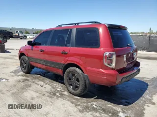 2005 Honda Pilot LX z VIN 2HKYF18115H559023, wystawiony jako Copart lot #49797835 z przebiegiem 206 339 mil mil oraz Szkoda całkowita • Salvage title. Historia ofert i sprzedaży dostępna na DreamBid. Obrazek 2.