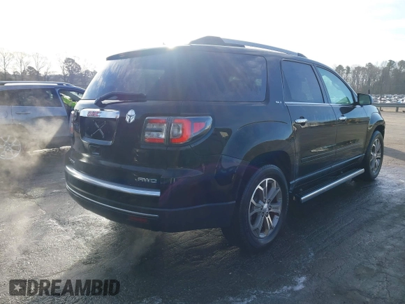 2016 GMC Acadia SLT with VIN 1GKKVSKD7GJ341569, listed as a IAAI auction lot 41488973 with 85,501 mi miles and . Bid and sale history available at DreamBid. Image 4.