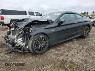 2023 Mercedes-Benz C 43 AMG with VIN W1KWJ6EB6PG128853, listed as a Copart auction lot 42176595 with 23,203 mi miles and Salvage Title. Bid and sale history available at carsss.com. Image 1.