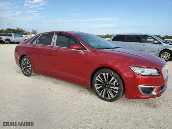 2020 Lincoln MKZ Hybrid Reserve with VIN 3LN6L5LU7LR620664, listed as a Copart auction lot 86883044 with 22,054 mi miles and Salvage Title. Bid and sale history available at carsss.com. Image 4.