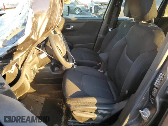 2016 Jeep Renegade Sport with VIN ZACCJAAT5GPD51175, listed as a Copart auction lot 46212345 with 178,096 mi miles and Salvage Title. Bid and sale history available at DreamBid. Image 7.