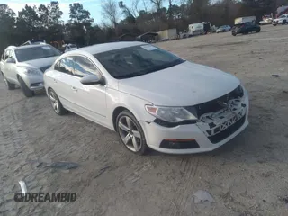 2012 Volkswagen CC Lux with VIN WVWHN7AN2CE510459, listed as a IAAI auction lot 41314768 with 150,094 mi miles. Bid and sale history available at carsss.com. Image 1.