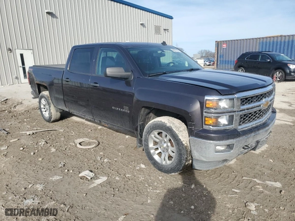 2014 Chevrolet Silverado 1500 LT with VIN 3GCUKREC1EG171166, listed as a Copart auction lot 46811205 with 94,495 mi miles and Clean Title. Bid and sale history available at carsss.com. Image 4.