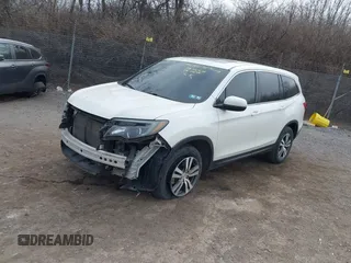 2018 Honda Pilot EX-L with VIN 5FNYF5H52JB022986, listed as a IAAI auction lot 41613038 with 1 mi miles. Bid and sale history available at carsss.com. Image 2.