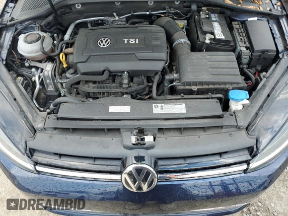 2018 Volkswagen Golf SportWagen S with VIN 3VWD17AU2JM767482, listed as a Copart auction lot 67673204 with 34,476 mi miles and Non Repairable. Bid and sale history available at carsss.com. Image 12.