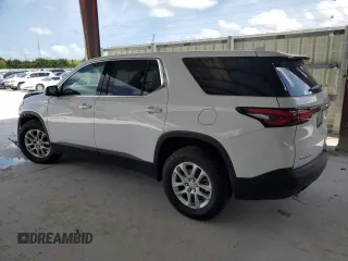 2023 Chevrolet Traverse LS z VIN 1GNERFKW4PJ198111, wystawiony jako Copart lot #56129525 z przebiegiem 26 223 mil mil oraz Nie do naprawy • Non repairable. Historia ofert i sprzedaży dostępna na DreamBid. Obrazek 2.