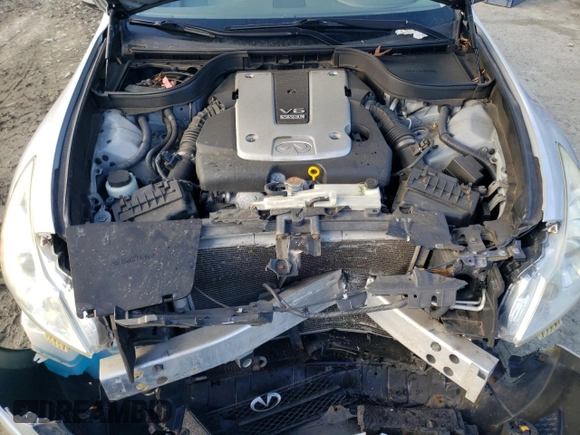 2013 Infiniti G37 x with VIN JN1CV6AR5DM763809, listed as a Copart auction lot 43783605 with 121,752 mi miles and Salvage Title. Bid and sale history available at carsss.com. Image 11.