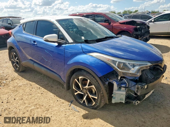 2018 Toyota C-HR XLE with VIN NMTKHMBX2JR031377, listed as a Copart auction lot 62055665 with 120,271 mi miles and Salvage title. Bid and sale history available at DreamBid. Image 4.