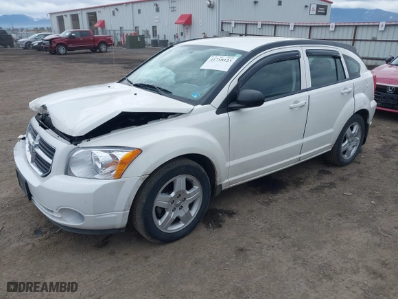 2009 Dodge Caliber SXT with VIN 1B3HB48A99D108383, listed as a IAAI auction lot 41718123 with 42,452 mi miles. Bid and sale history available at carsss.com. Image 17.