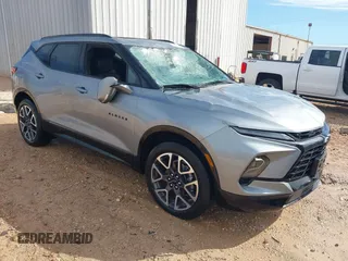 2023 Chevrolet Blazer RS с VIN 3GNKBERS4PS179447, выставлен на аукционе IAAI как лот 42210141 с пробегом 29 438 миль миль и . История ставок и продаж доступна на DreamBid. Изображение 1.