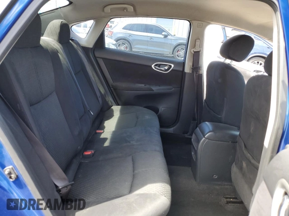 2013 Nissan Sentra FE+ S with VIN 3N1AB7AP1DL627448, listed as a Copart auction lot 52563635 with 154,428 mi miles and Salvage Title. Bid and sale history available at DreamBid. Image 10.