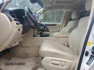 2017 Lexus LX with VIN JTJHY7AX0H4225164, listed as a Copart auction lot 74286434 with 99,520 mi miles and Salvage Title. Bid and sale history available at carsss.com. Image 7.
