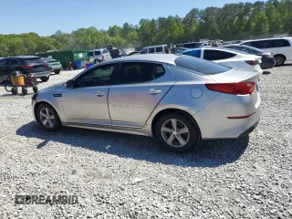 2014 Kia Optima LX with VIN KNAGM4A70E5454889, listed as a Copart auction lot 53549595 with 128,780 mi miles and Salvage title. Bid and sale history available at DreamBid. Image 2.