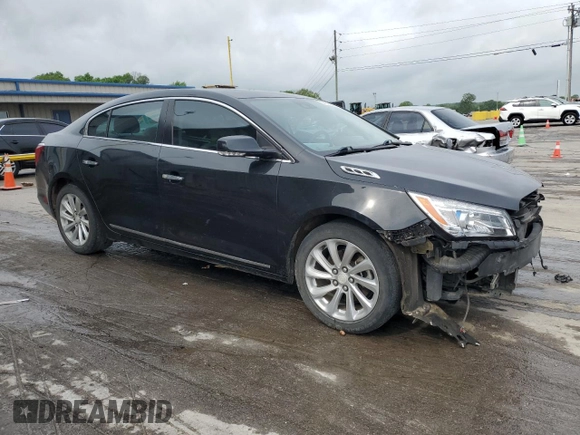 2015 Buick LaCrosse Leather with VIN 1G4GB5G30FF137138, listed as a Copart auction lot 54259285 with 169,384 mi miles and Salvage Title. Bid and sale history available at DreamBid. Image 4.