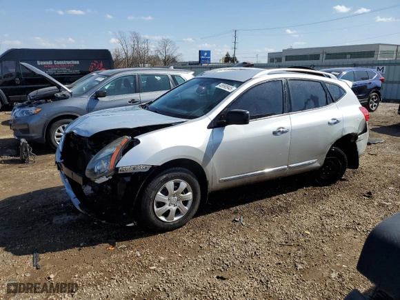 2015 Nissan Rogue Select S with VIN JN8AS5MV3FW754909, listed as a Copart auction lot 48990945 with 114,196 mi miles and Salvage Title. Bid and sale history available at carsss.com. Image 1.