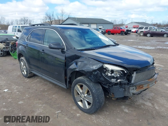 2012 Chevrolet Equinox LT w/1LT with VIN 2GNFLDE54C6395106, listed as a IAAI auction lot 41974997 with 160,021 mi miles. Bid and sale history available at carsss.com. Image 1.
