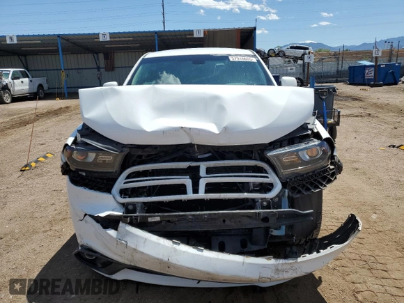 2017 Dodge Durango GT with VIN 1C4RDJDG0HC921332, listed as a Copart auction lot 57916655 with 124,399 mi miles and Salvage title. Bid and sale history available at DreamBid. Image 5.